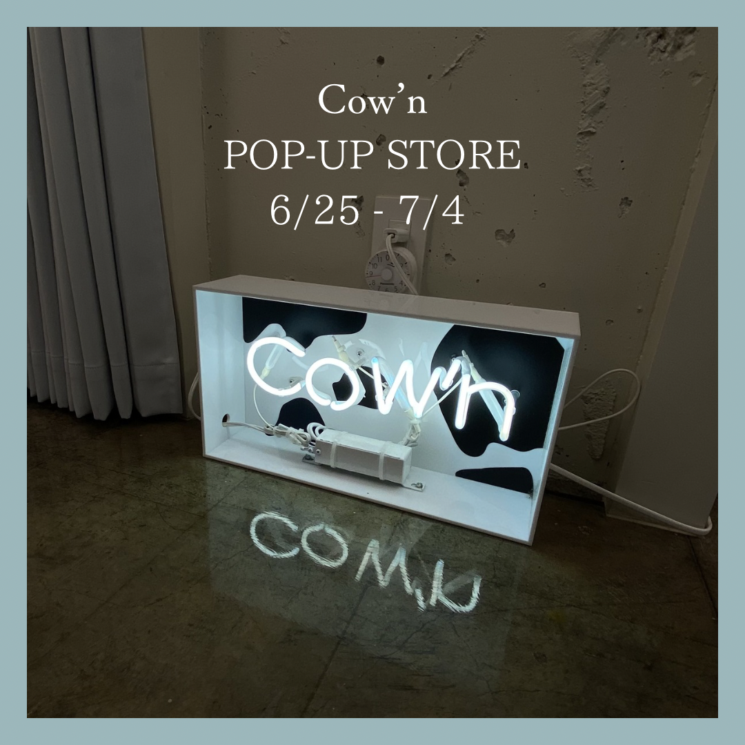 Cow'n POP UP at onegramchang